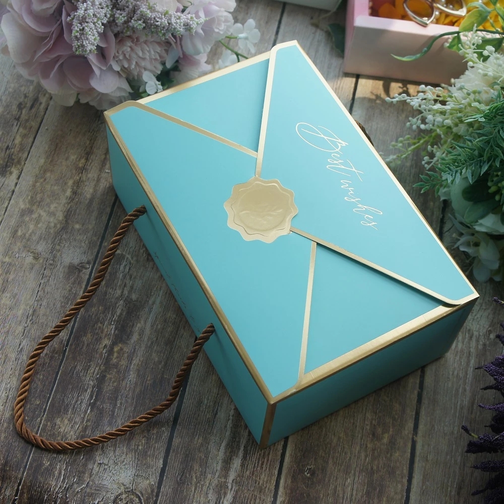 High Quality Low Price Gift Chocolate Box Custom Printed Macaron Candy Wedding Birthday Party Gift Box Luxury Gif